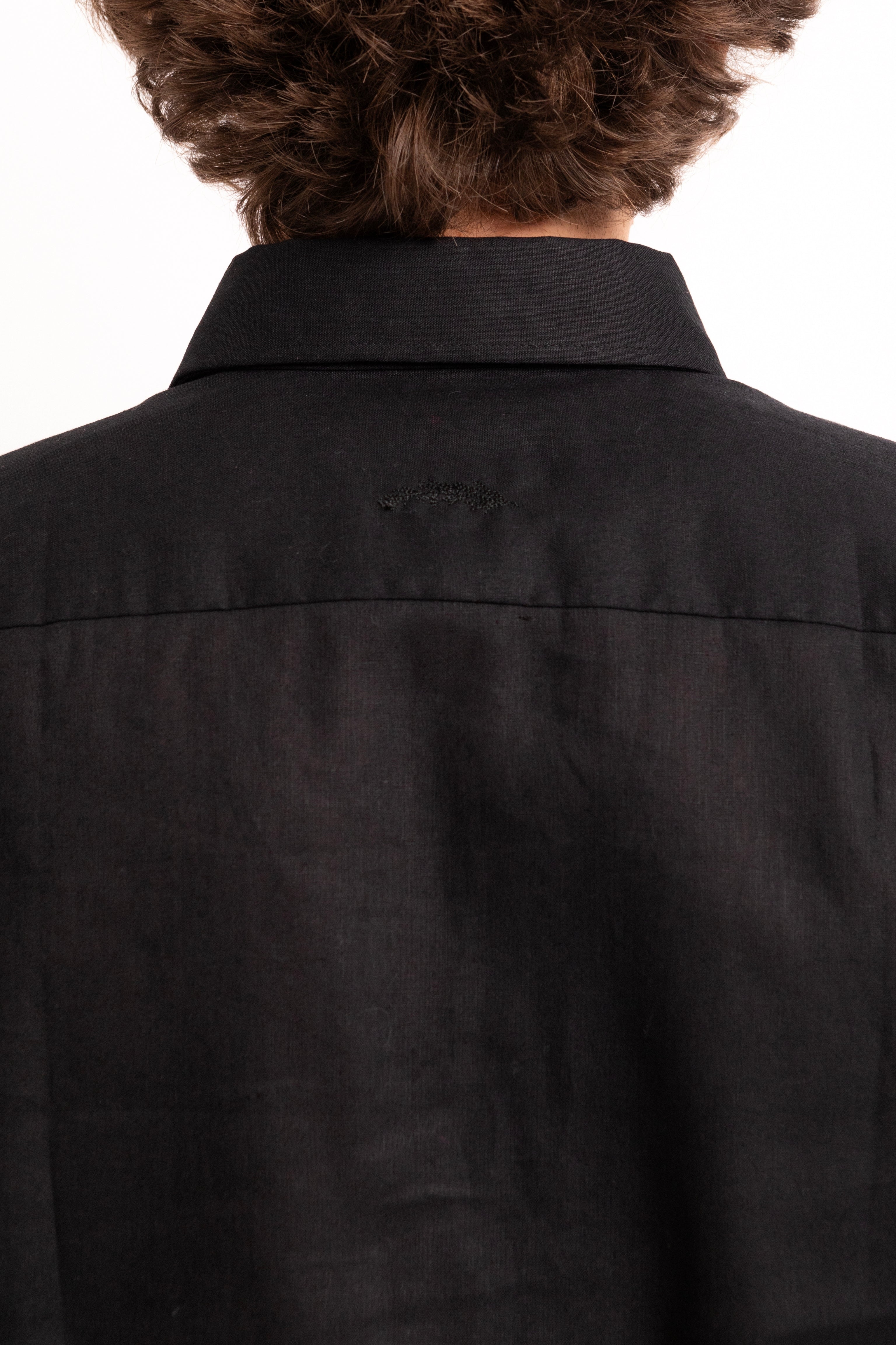 Premium Black Linen Shirt for Men - Breathable Summer Casual Wear - Perfect for Beach Outings, Vacations & Outdoor Events