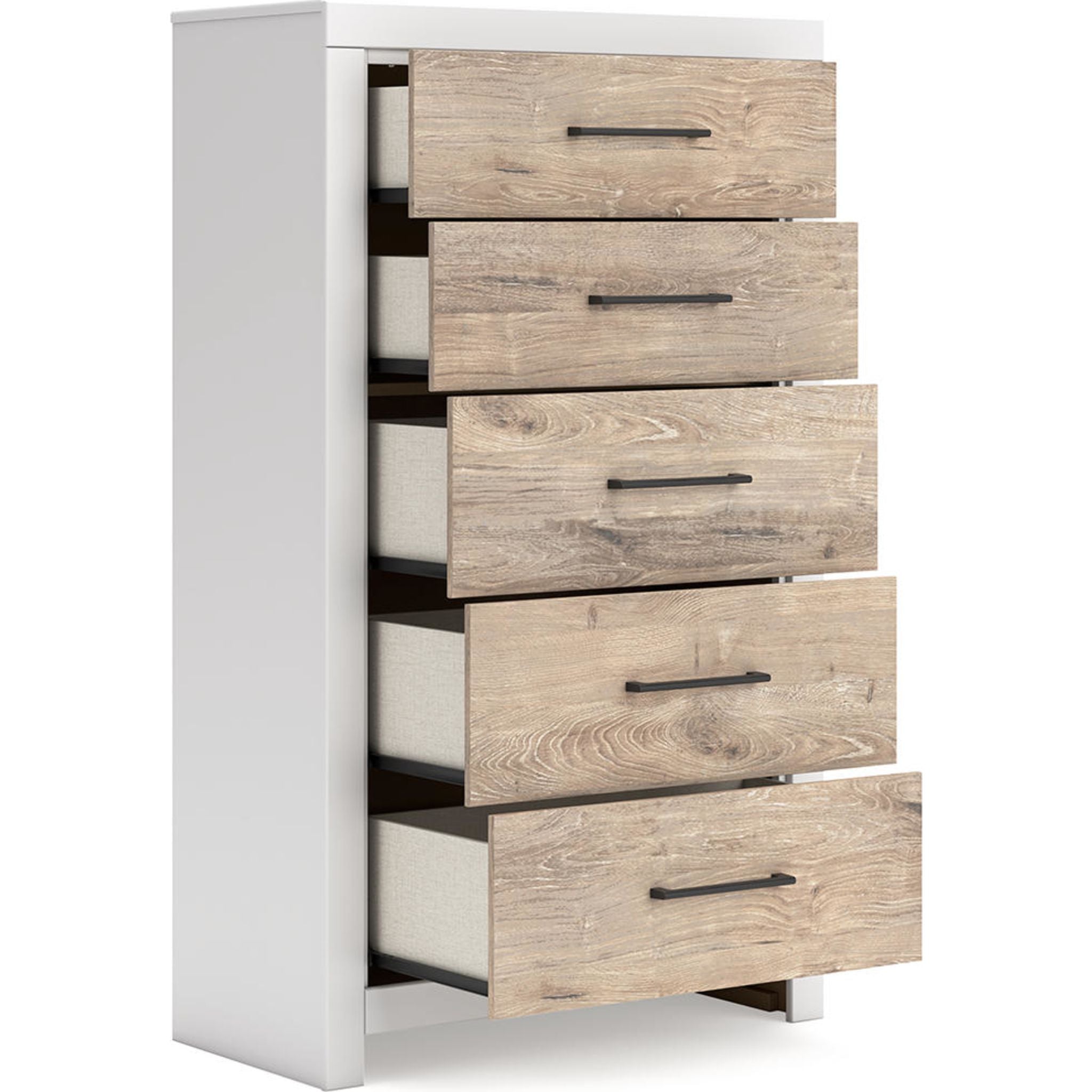 Charbitt Chest Two Tone Storage Box - Stylish and Durable Organizer for Home, Office, and Closet Organization