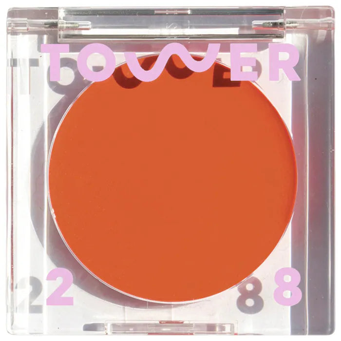Tower 28 BeachPlease Lip + Cheek Cream Blush - Vegan & Cruelty-Free Tinted Balm for Natural Flush | Perfect for Everyday Wear & On-The-Go Touch Ups