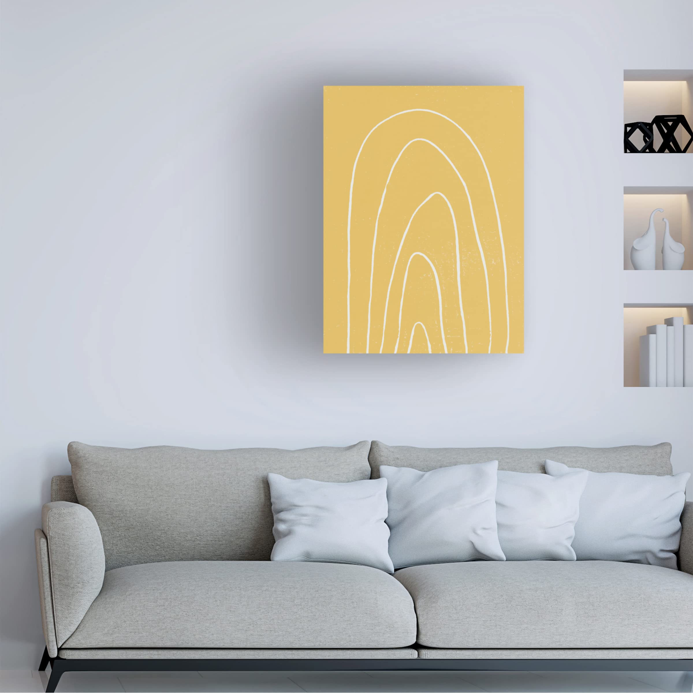 Omar Escalante 'Amazon' Canvas Art Print - 35x47 Inches - Tropical Rainforest Wall Decor for Living Room, Bedroom & Office - Trademark Fine Art Collection