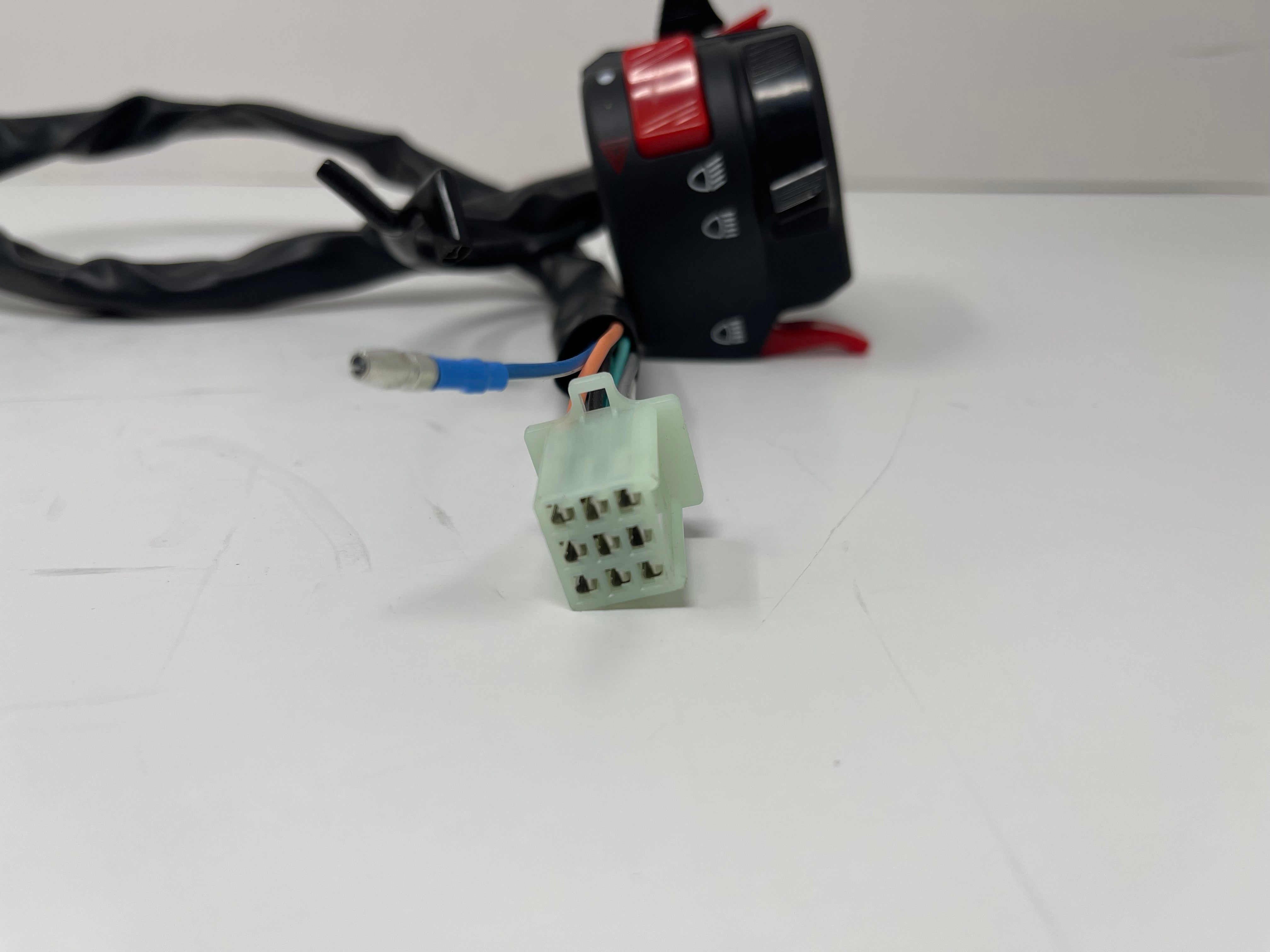 X22R MAX 250cc Motorcycle Left Combination Switch (H6 70128) - Compatible with X22R MAX Models | Perfect for Motorcycle Handlebar Controls & Electrical Wiring Repairs