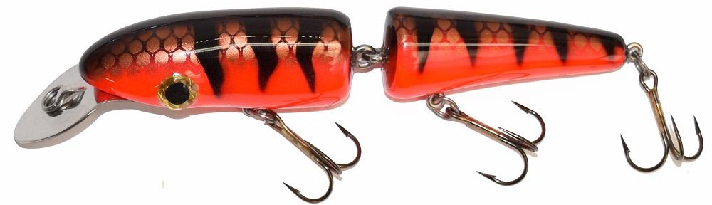 Big Fork Reef Digger Mid Range Crankbait Jointed Fishing Lure - Saltwater & Freshwater Bass Fishing for Trout, Walleye, Pike | Perfect for Casting, Trolling & Deep Water Fishing