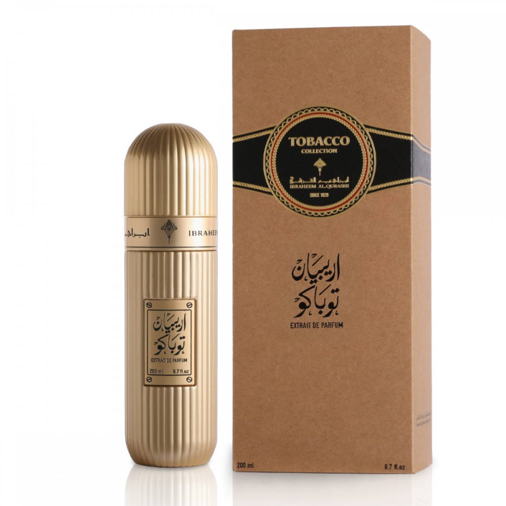 Premium Arabian Tobacco Eau de Parfum 200ml - Luxurious Oriental Scent for Men & Women, Perfect for Evening Events & Special Occasions