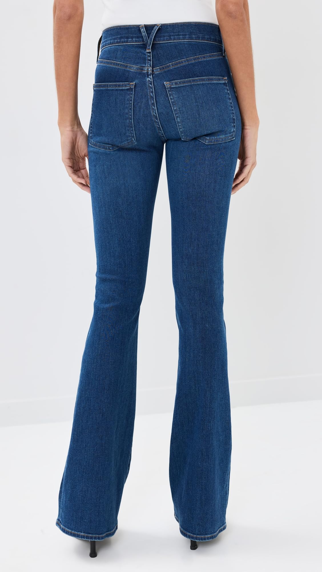 Women's Beverly High Rise Skinny Flare Jeans - Stretchy Denim Pants for Women, Comfortable Bootcut Trousers with Slim Fit | Perfect for Work, Casual Outfits & Night Out