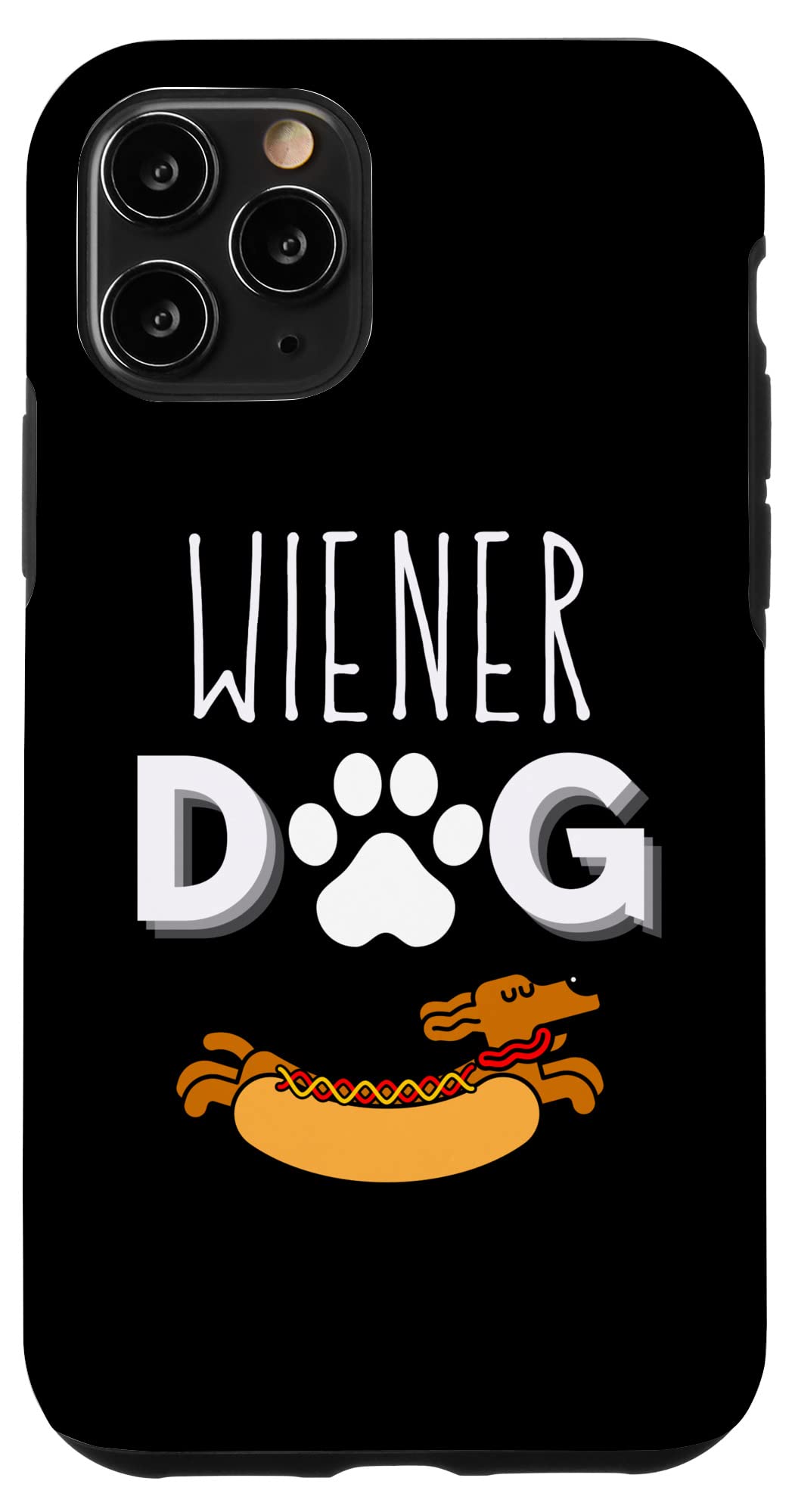 iPhone 11 Pro Case - Funny Wiener Dog Design for Dog Lovers | Cute Sausage Dog Phone Cover for Dog Moms & Dads | Perfect Gift for Dachshund Owners & Pet Lovers