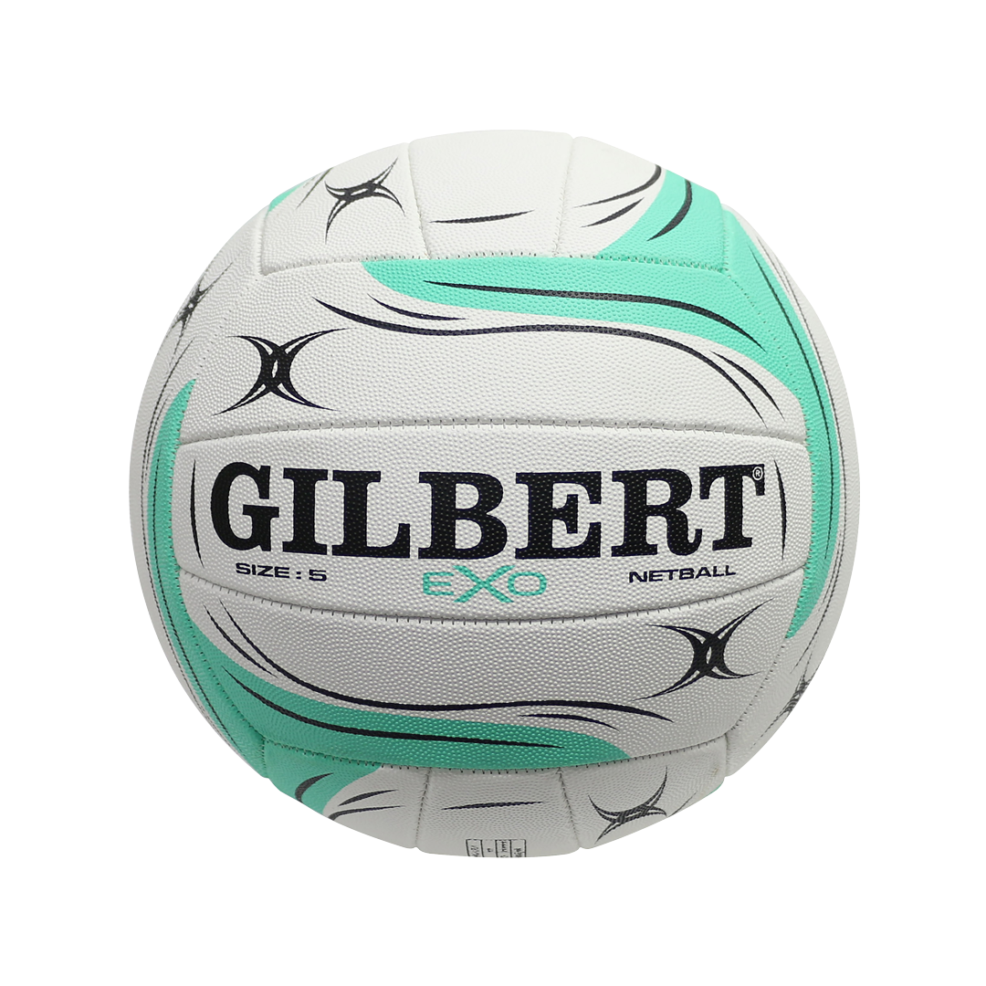 Gilbert Exo Training Netball - High-Performance Netball for Practice & Games | Perfect for Indoor & Outdoor Training, Team Drills, and Skill Development