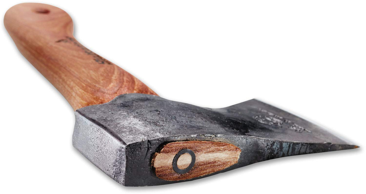 Hults Bruk Agelsjon Hand Hatchet - Premium Swedish Axe for Camping, Hiking & Outdoor Survival | Durable Wood Chopping Tool for Firewood & Bushcraft