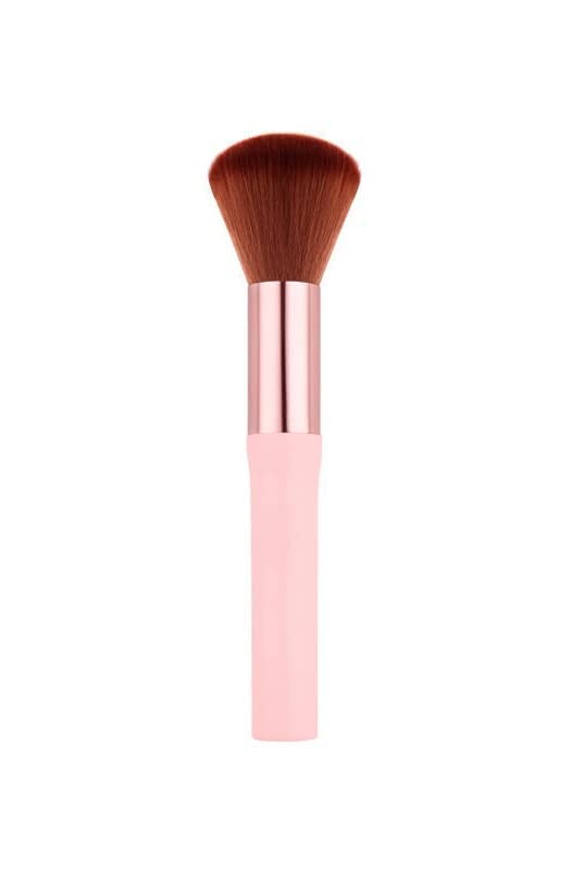 Professional MeeTo Premium Makeup Brush Set for Liquid, Cream & Powder - Dense Bristles for Buffing, Blending & Contouring - Face Foundation Brush (Random Color, 1-Pack) - Perfect for Everyday Makeup & Professional Studio Use