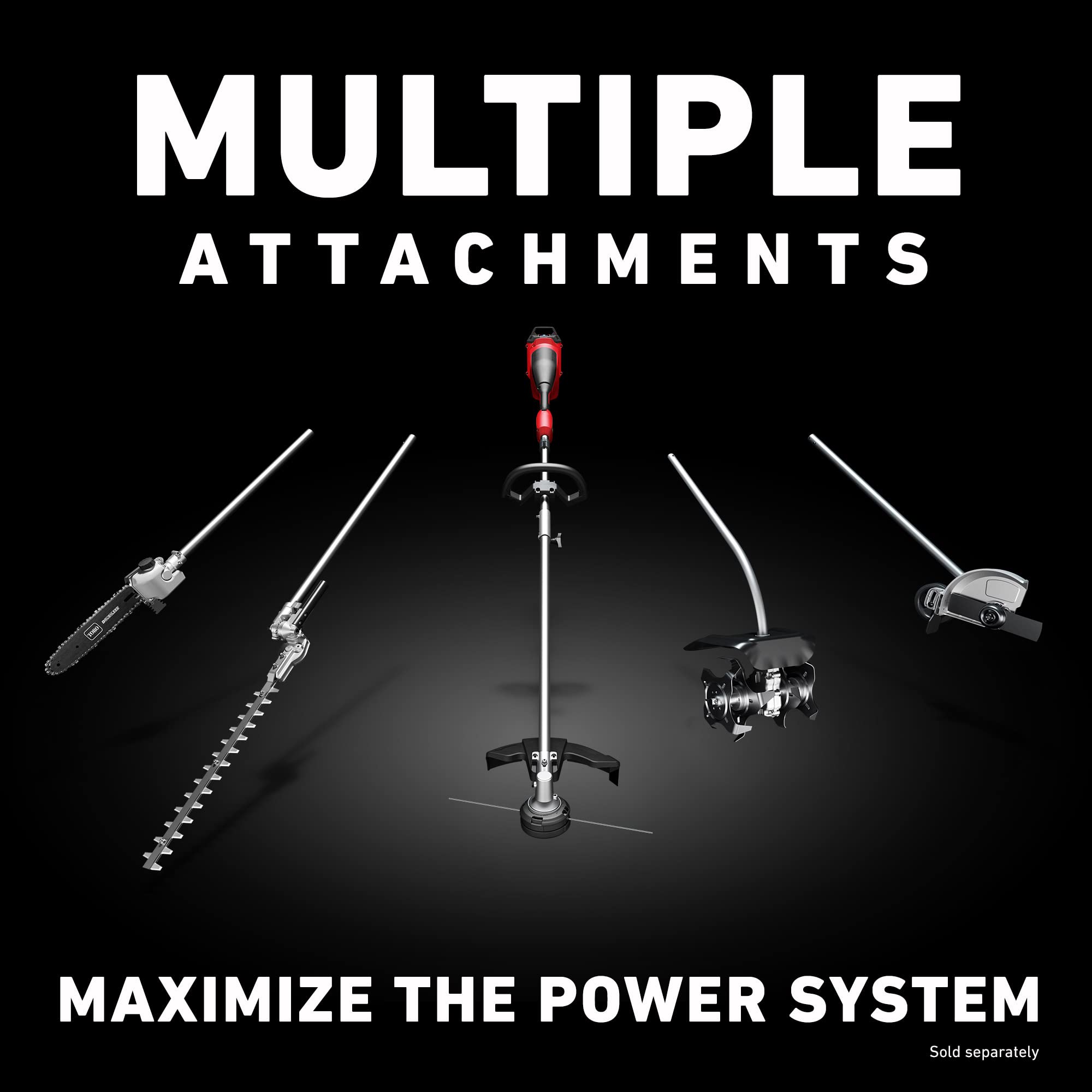 60V Max Toro Flex-Force Power System Brushless Motor Attachment Capable Power Head Tool with Dual Speed Switch (Tool Only) - Perfect for Landscaping, Yard Work, and Professional Gardening Tasks