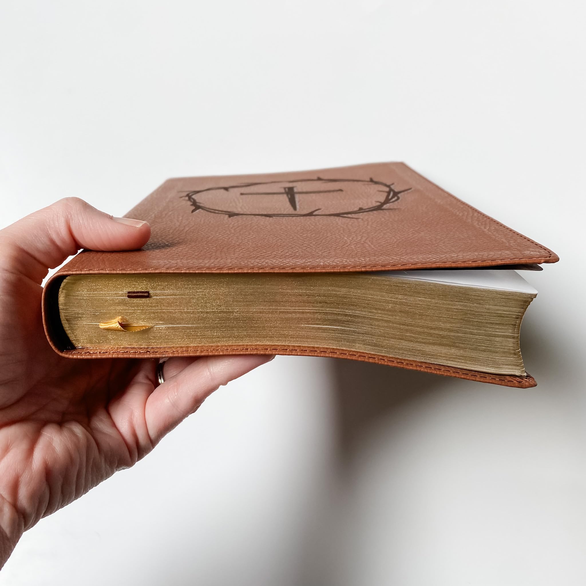 Hand Lettered & Laser Engraved NRSV Bible with Apocrypha - Personalized Catholic Gift with Custom Name Engraving | Perfect for Baptisms, Confirmations & Spiritual Milestones