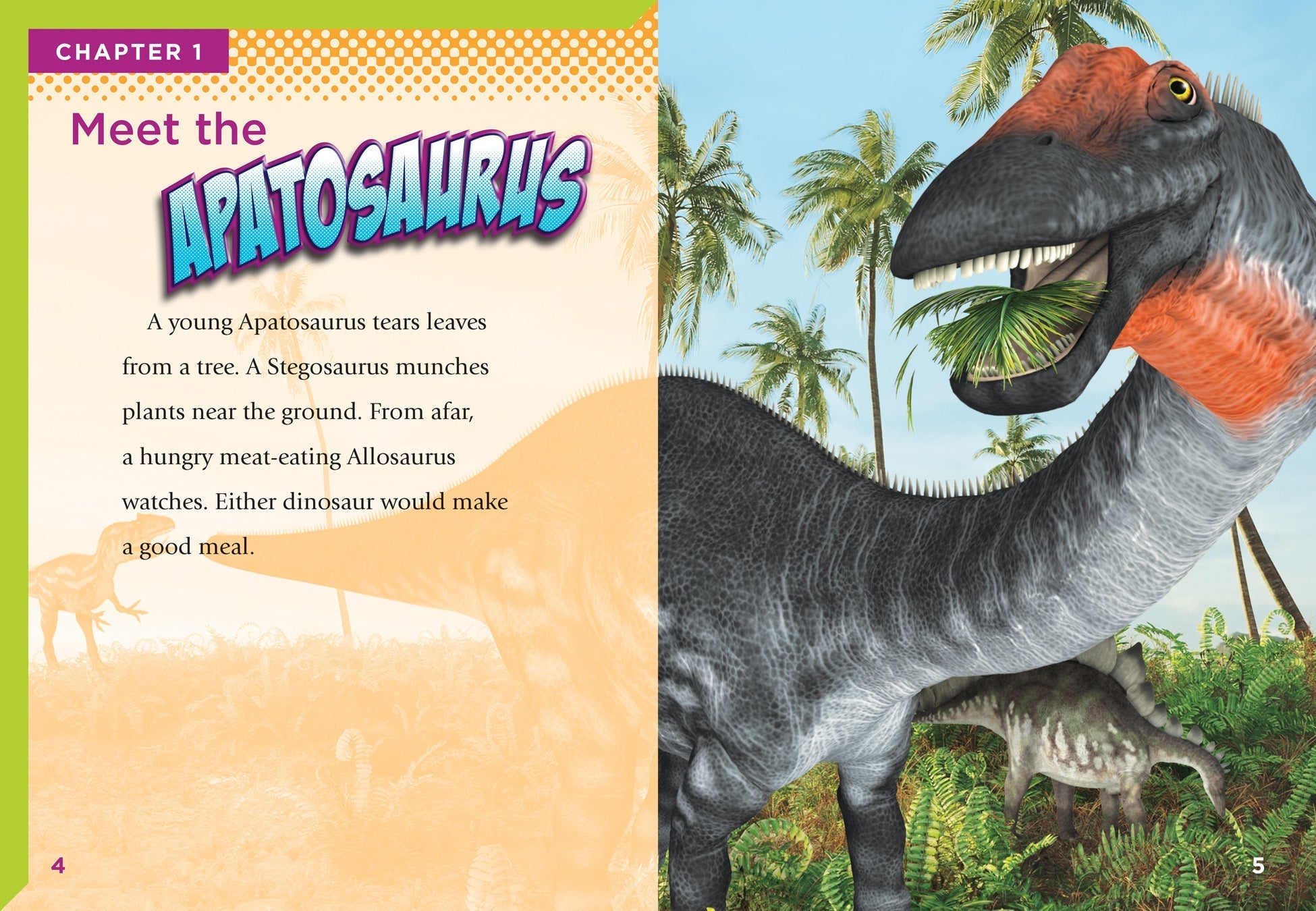 Apatosaurus Dinosaur Book 9781623102456 - Educational Kids Reading & Classroom Learning