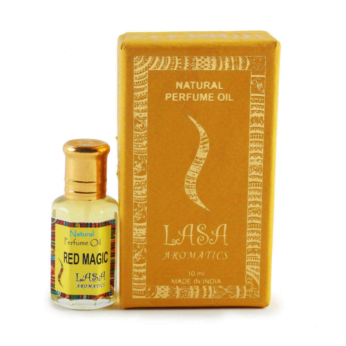 Lasa 100% Natural Pure Aromatic Perfume Oil | 10ml Attar for Women & Men | Free Shipping USA | Long-Lasting Fragrance for Daily Wear, Special Occasions & Aromatherapy