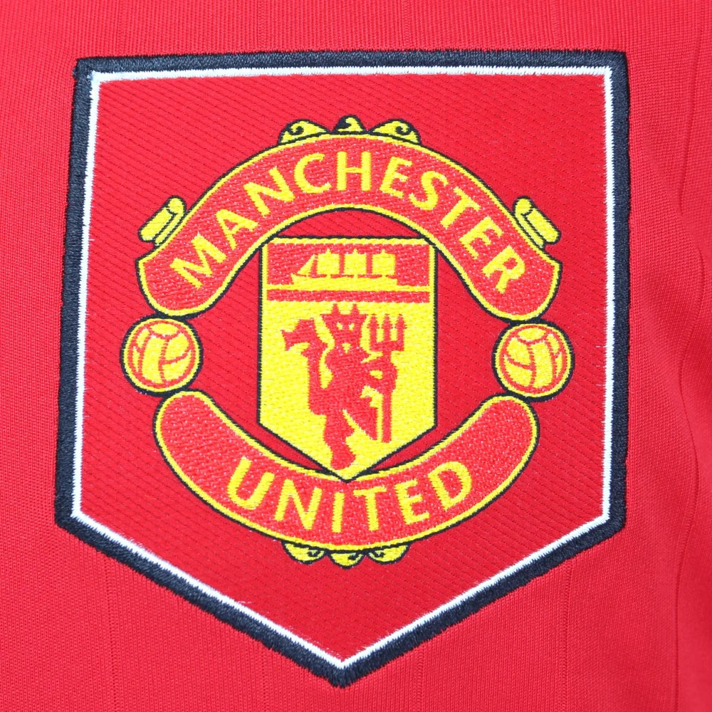 David Beckham Autographed Manchester United Red Adidas Jersey with Panini COA - Authentic Signed Soccer Memorabilia for Collectors & ManU Fans - Perfect for Display, Gifts & Sports Memorabilia Collections