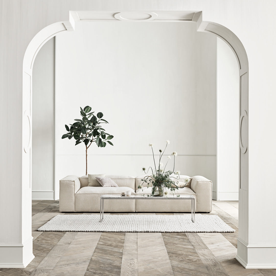 Cosima 2-Seater Sofa - Modern Fabric Loveseat for Small Spaces | Perfect for Living Room, Apartment & Office Waiting Area