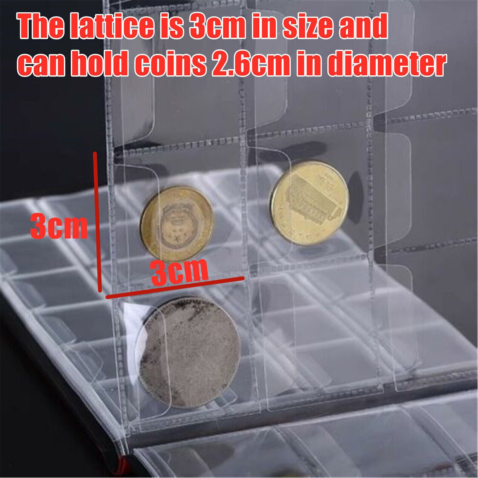 180 Coin Holder Collection Book - Storage for Collecting Money, Pennies & Coins - Durable Coin Album for US Coins, Quarters & Nickels - Perfect for Coin Collectors, Hobbyists & Numismatists (Great for Organizing, Displaying & Protecting Your Coin Collection)