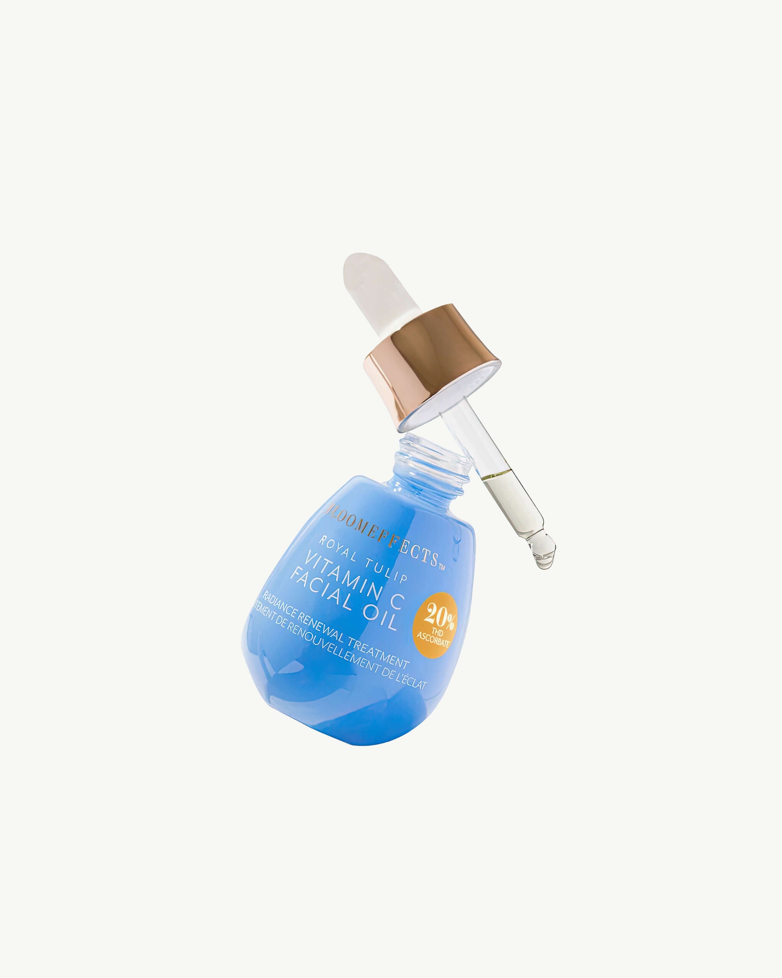 Royal Tulip Vitamin C Facial Oil - Brightening & Anti-Aging Face Serum for Glowing Skin | Day & Night Moisturizer for Dry, Dull Skin | Perfect for Daily Skincare Routine & Travel Essentials