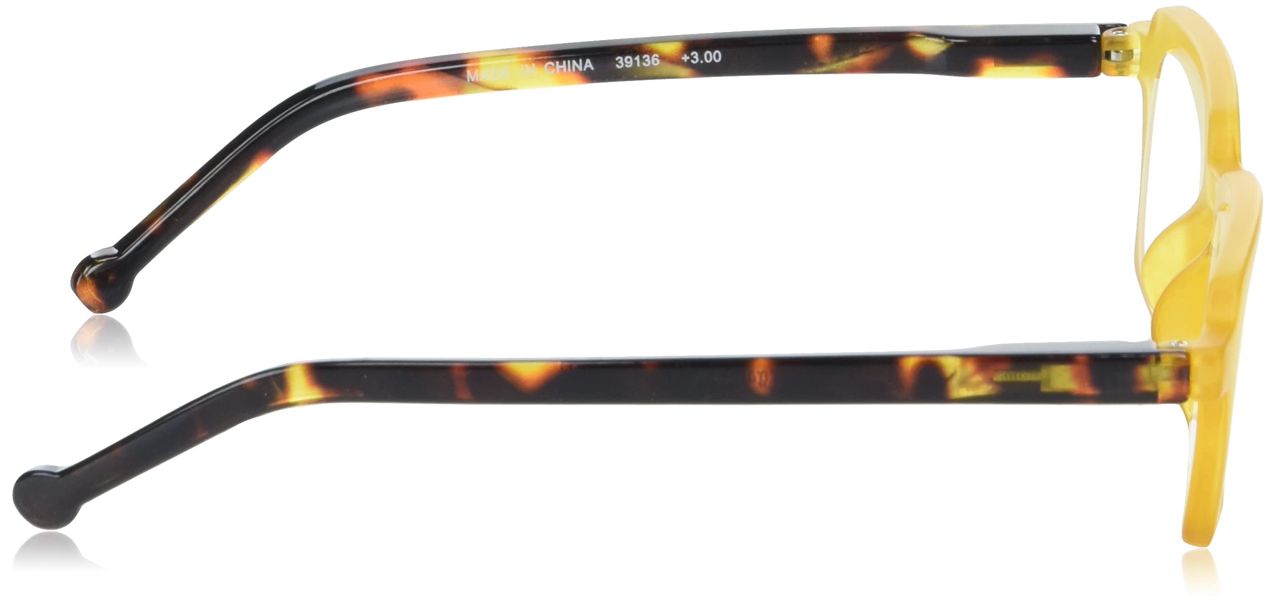 A.J. Morgan Reading Glasses for Men & Women - Rectangular Frame Lightweight Readers with Anti-Reflective Lenses - Perfect for Office Work, Reading Books, and Computer Use