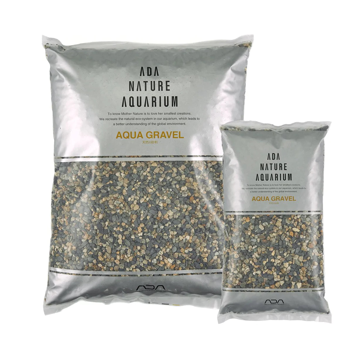 ADA Aqua Gravel - Premium Freshwater Aquarium Substrate for Planted Tanks | Natural Gravel for Fish Tanks, Shrimp Tanks & Aquatic Plants | Ideal for Aquascaping & Healthy Aquatic Ecosystems