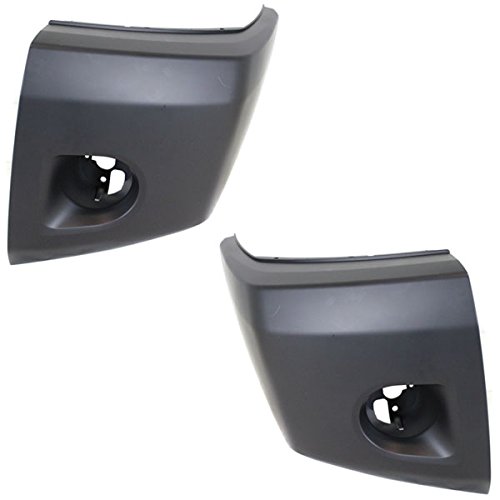 08-15 Titan Front Bumper Face Bar Extension End - Left & Right Side Pair Set | Durable Replacement for Off-Road Protection & Style Upgrade