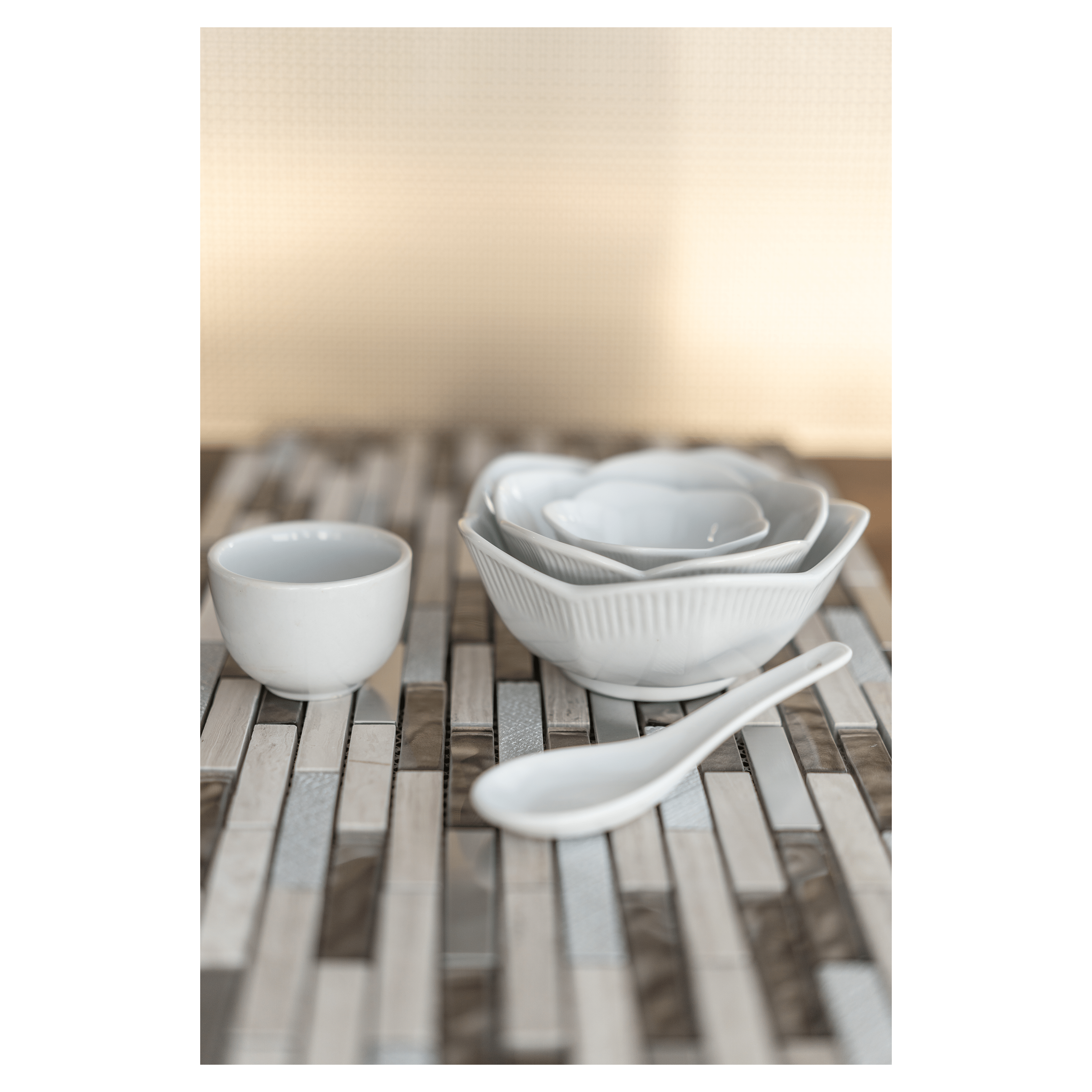 Premium BIA Porcelain Soup Spoon Set - Elegant & Durable Ceramic Spoons for Soup, Dessert, and Asian Cuisine - Perfect for Dining, Gifting, and Restaurant Use