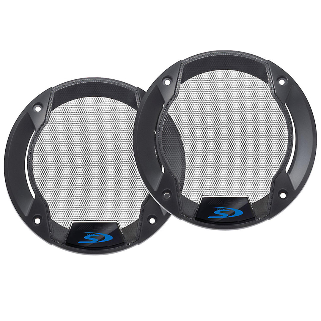 Alpine KTE S510G Speaker Grilles - Premium Replacement Grilles for SPS 510 Speakers | Perfect for Car Audio & Home Theater Sound Systems