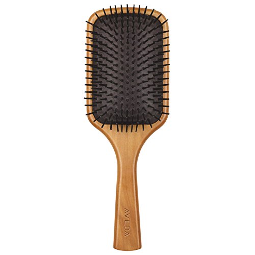 AVEDA Wooden Hair Paddle Brush Set of 6 - Detangling & Smoothing for All Hair Types - Perfect for Home, Salon & Travel Use