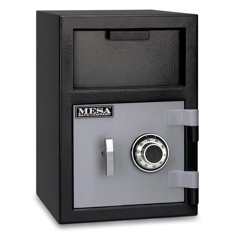Mesa MFL2014C Depository Safe with Combination Lock - Secure Cash & Valuables for Home, Office, or Retail Use