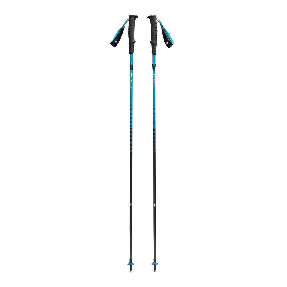 Black Diamond Distance Carbon Z Trekking Poles - Lightweight Carbon Fiber Hiking & Backpacking Poles for Trail Running, Mountaineering & Outdoor Adventures