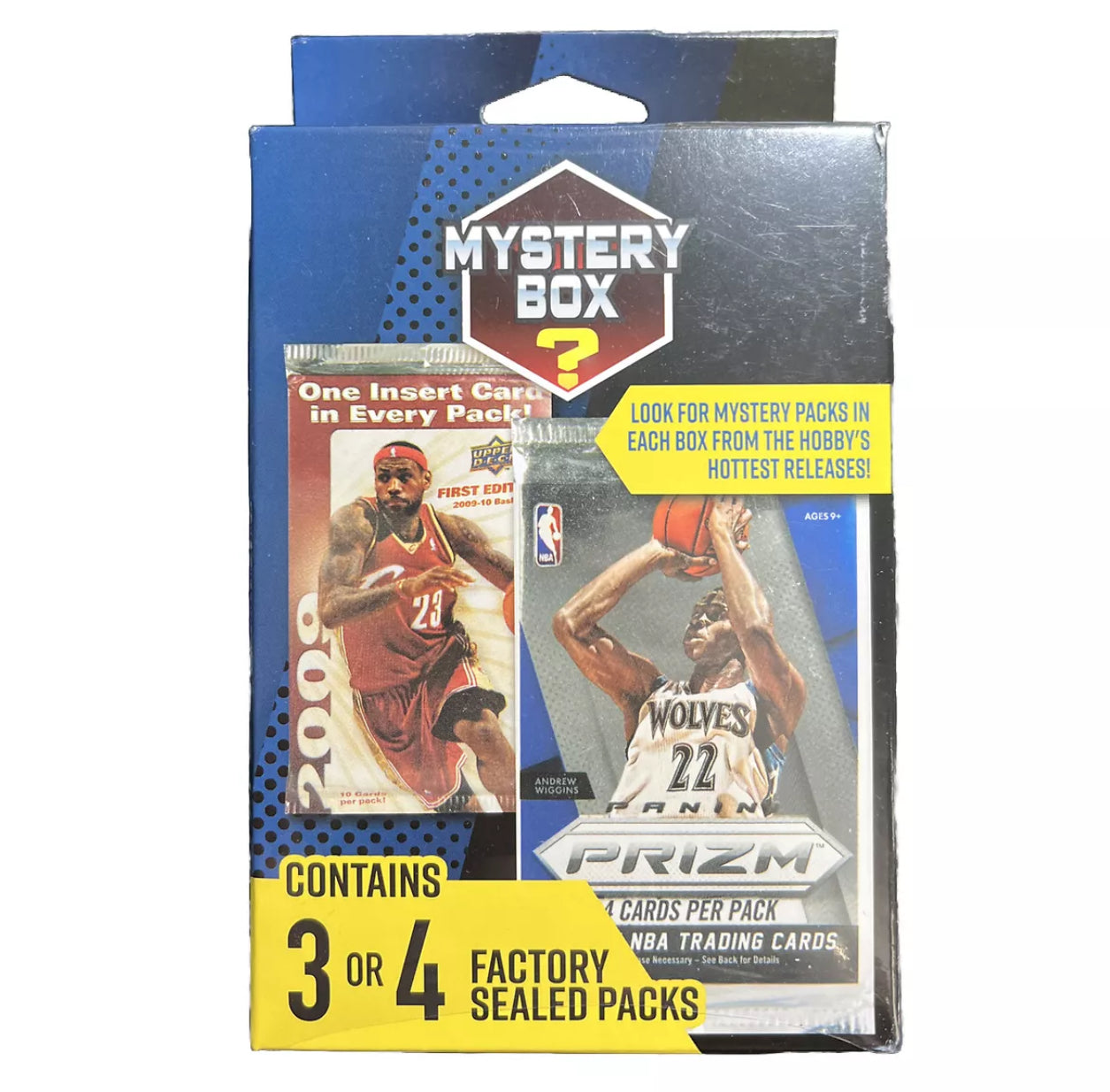 3 Pack Mystery Box Basketball - Random NBA Team Jerseys & Collectibles - Perfect for Gifts, Surprises & Sports Fans
