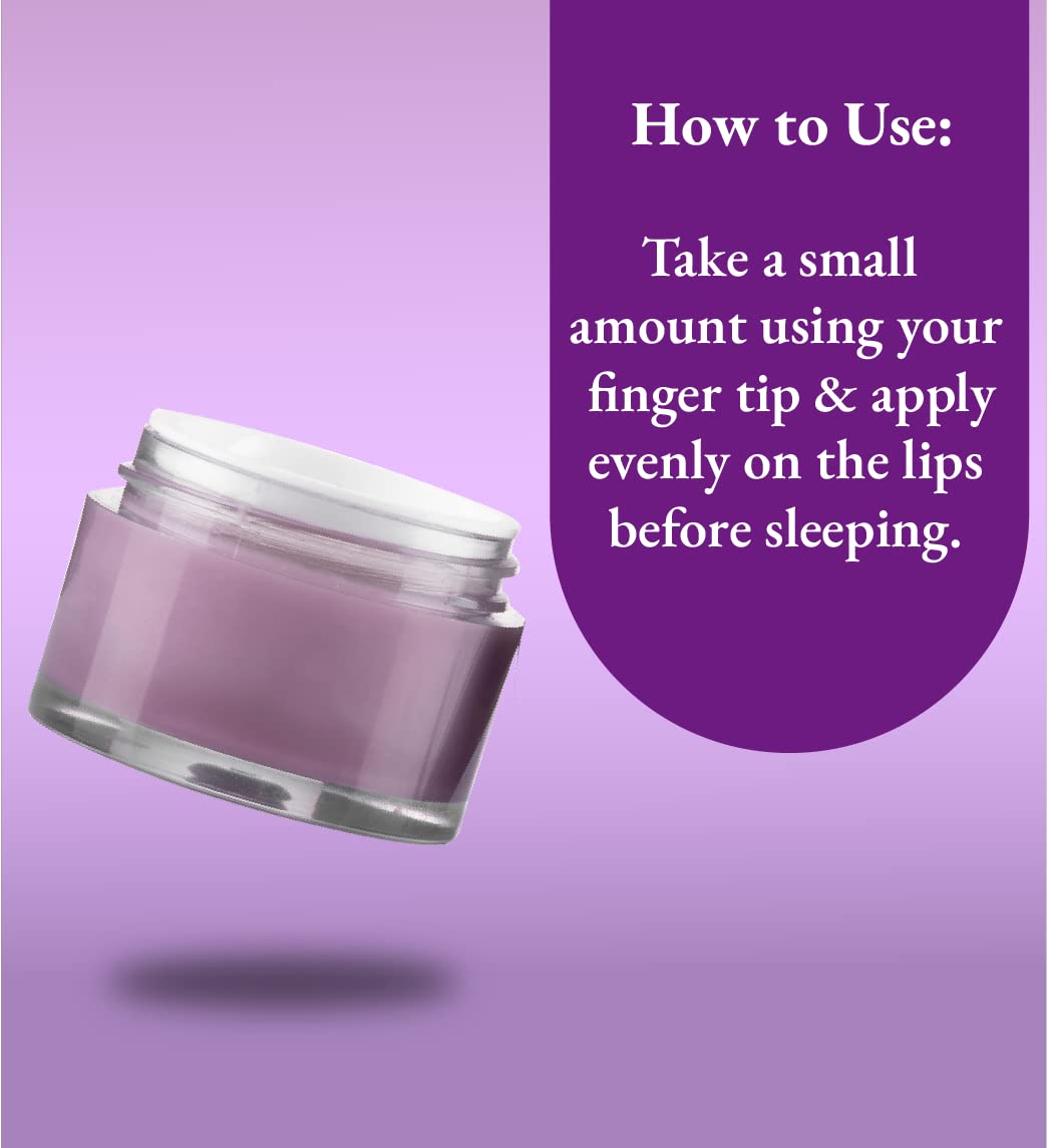 VauriiC Lip Plumping Mask with Avocado Butter & Vitamin E - Hydrating Lip Sleeping Mask for Dry, Flaky Lips | Fades Lip Pigmentation | Nourishes & Softens for Naturally Glowing Lips | 10g | Perfect for Nighttime Lip Care & Daily Hydration | Unisex for Men & Women