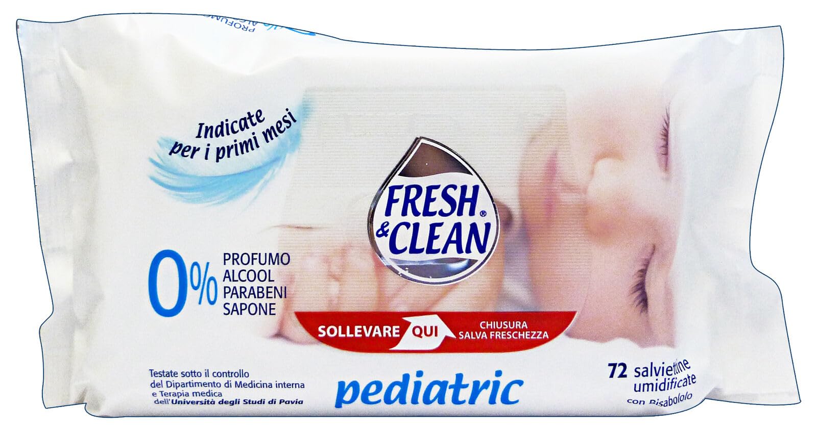 12 Pack FRESH & CLEAN Baby Wipes - Hypoallergenic & Gentle for Newborns, Pediatric Hygiene & Skin Care | Perfect for Diaper Changes, Face Cleaning & On-the-Go Use