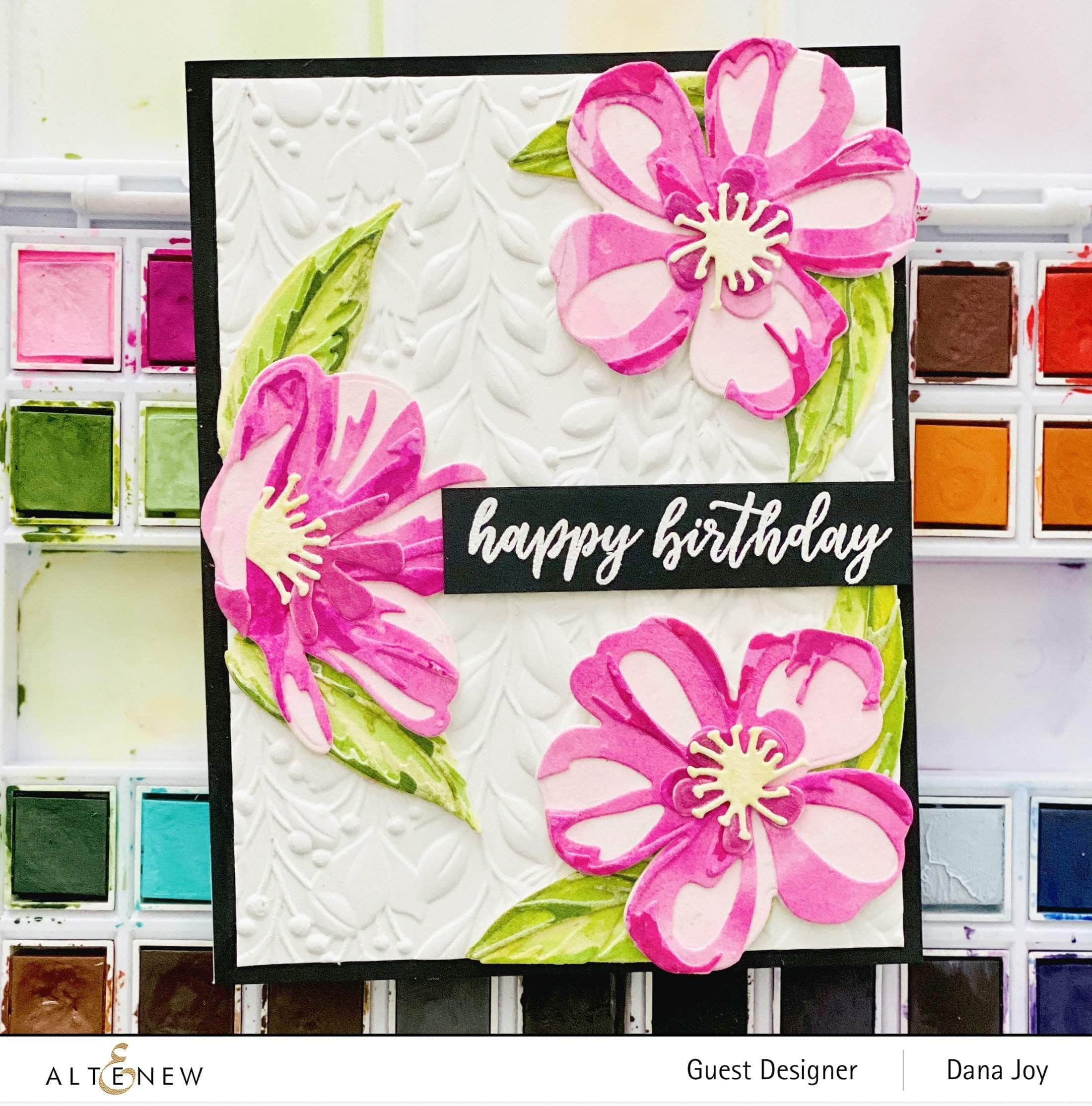 Cistus Layering Die Set for Paper Flower Crafting - Perfect for DIY Scrapbooking, Card Making, and Home Decor Projects