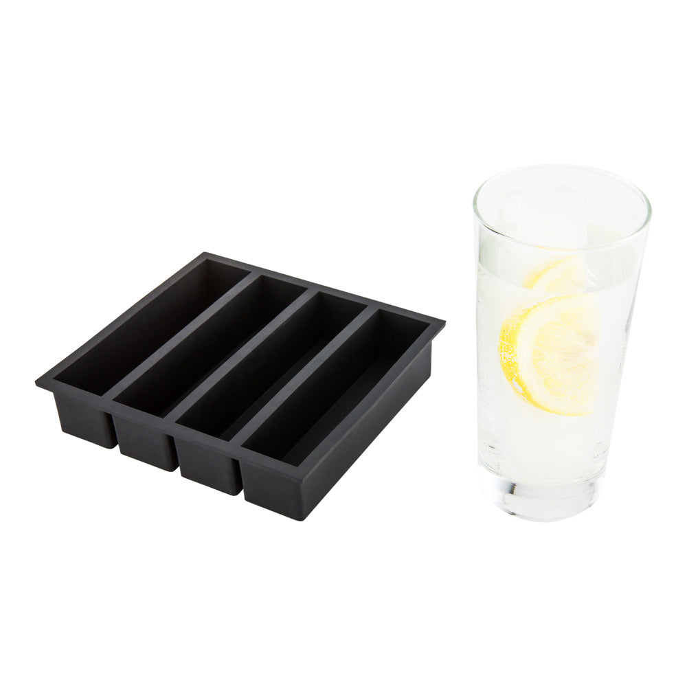 Premium Black Silicone Ice Mold - 5.25
