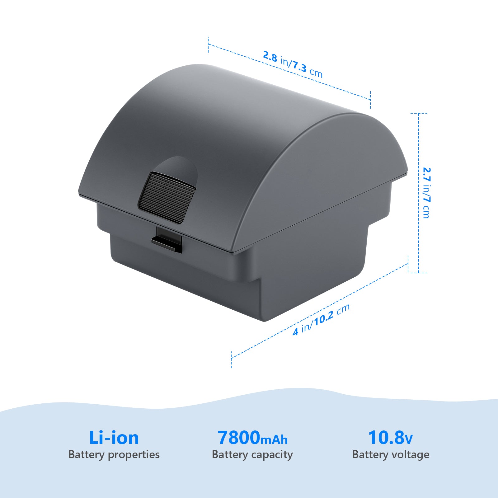 NEEWER 7800mAh Rechargeable Li-ion Battery for Q300, Vision 4, ML300 Cameras - Long Lasting Power for DSLR, Mirrorless & Video Cameras - Perfect for Photography, Videography & Outdoor Shooting