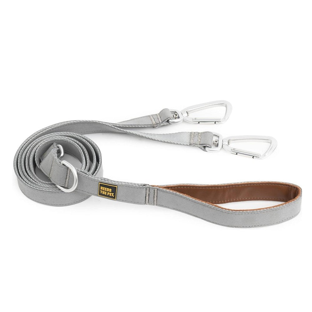 Premium Interlaken Double 120 Dog Leash - Strong & Durable for Large Dogs - Perfect for Walking, Hiking & Outdoor Adventures