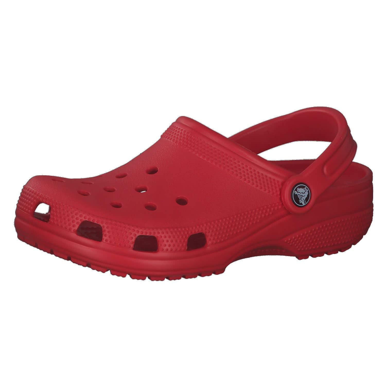 Crocs Unisex-Adult Classic Clogs | Comfortable Slip-On Water Shoes for Men & Women | Flame Color | Size 9 Men/11 Women | Perfect for Beach, Pool, Garden & Casual Wear