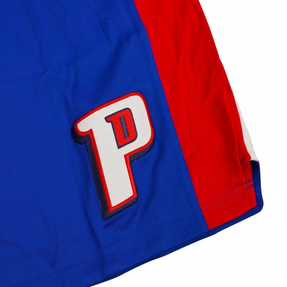 Adidas Detroit Pistons NBA Authentic On-Court Climacool Team Game Shorts for Men - Blue | Moisture-Wicking Basketball Shorts for Training & Game Day