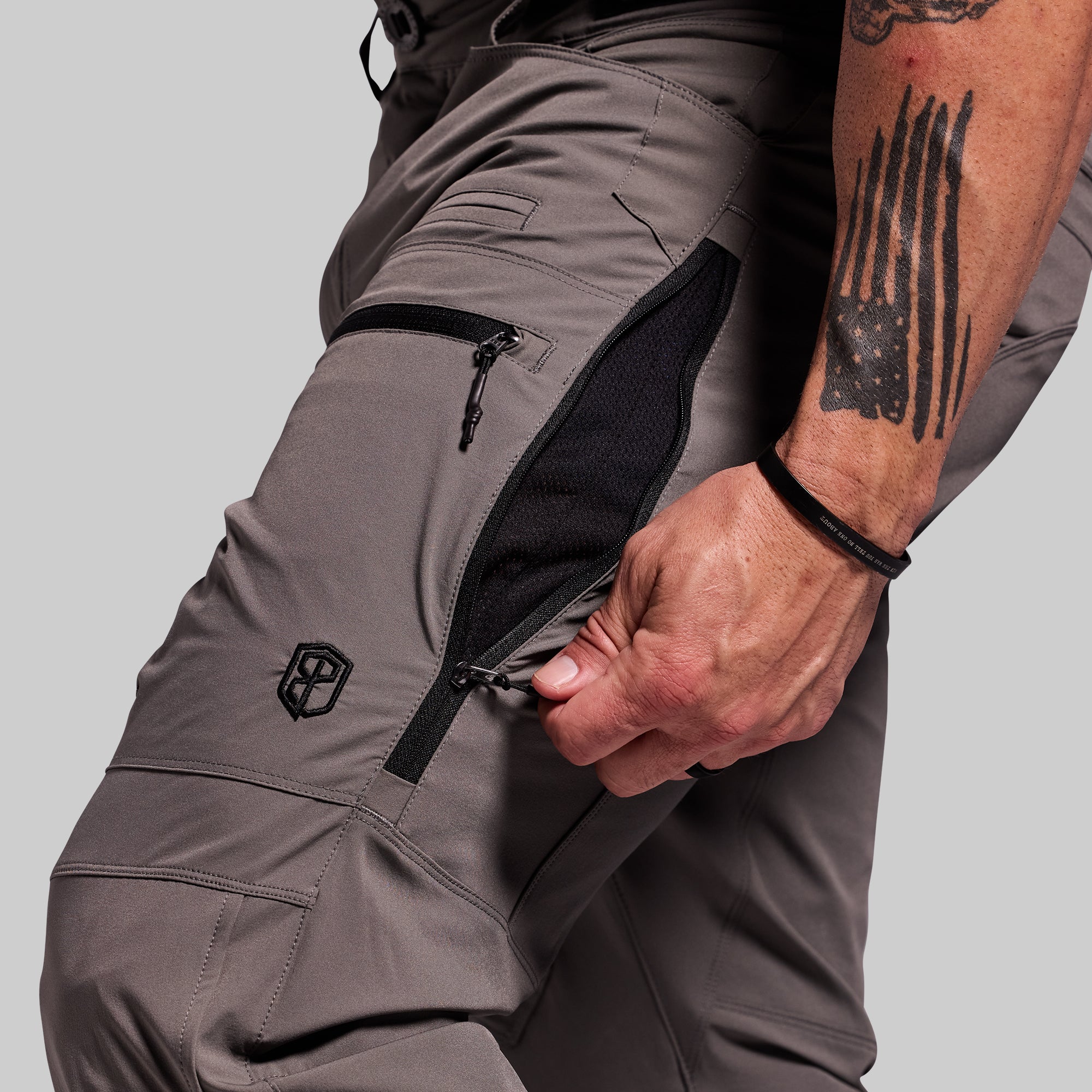 Men's Frontier Pant Light 2.0 - Water-Resistant Hiking Pants with Stretch (Wolf Grey) | Outdoor Adventure, Travel & Casual Wear