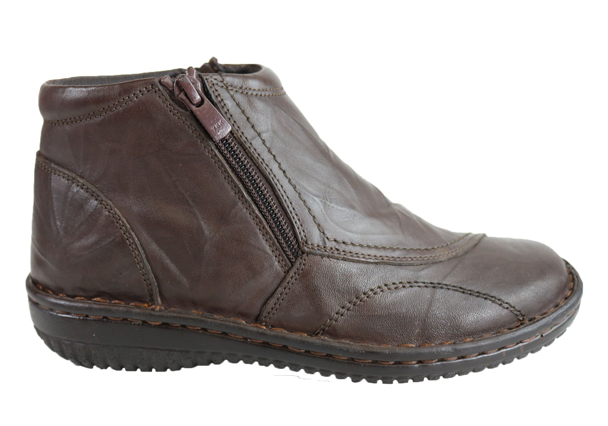 Comfort 5250 27 Women's Genuine Leather Boots - Handcrafted in Turkey - Perfect for Fall Fashion & Outdoor Adventures