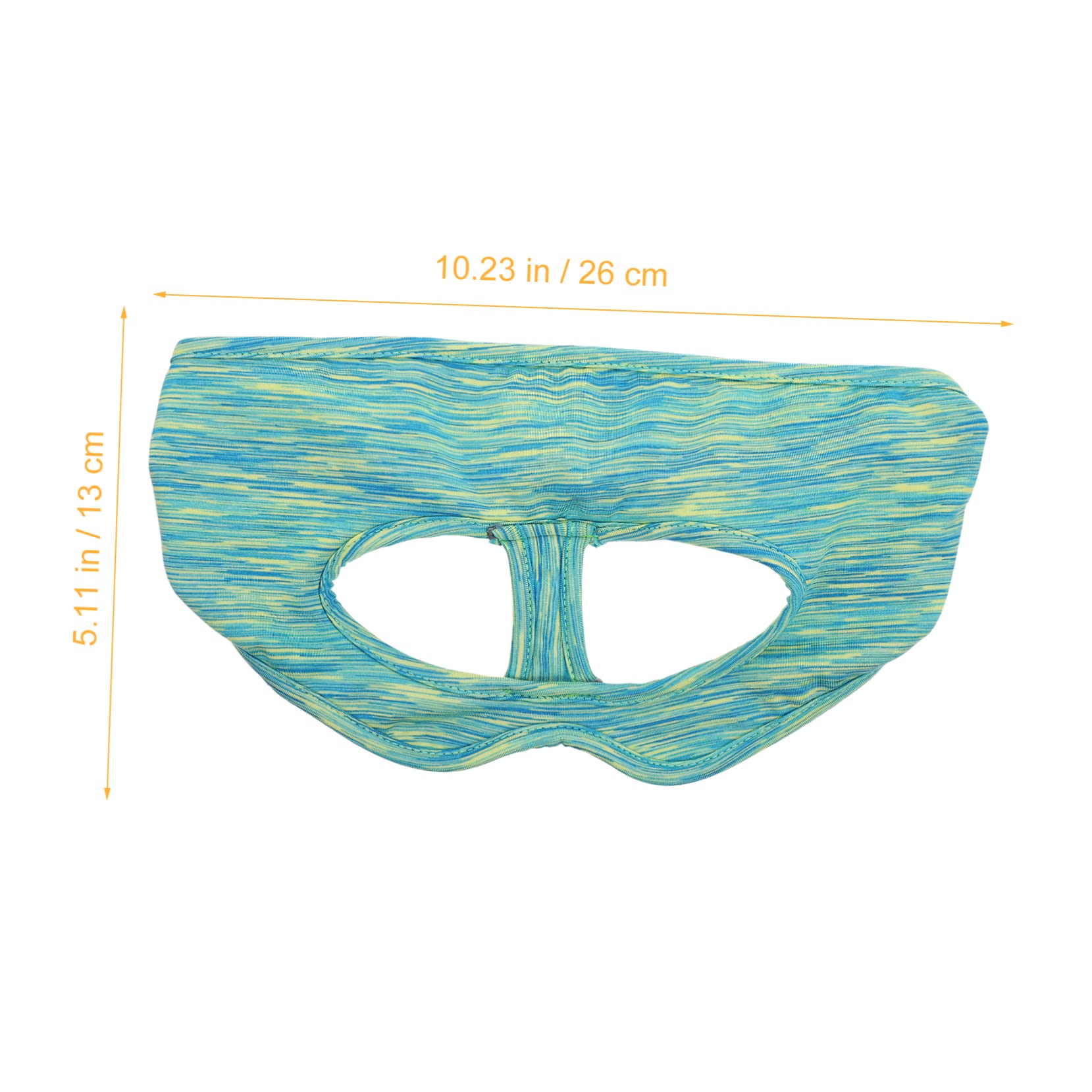 Breathable Green Striped VR Headset Face Cover - Sweat-Resistant & Comfortable for Oculus Quest 2, HTC Vive, PSVR - Perfect for Gaming, Fitness & Virtual Reality Experiences