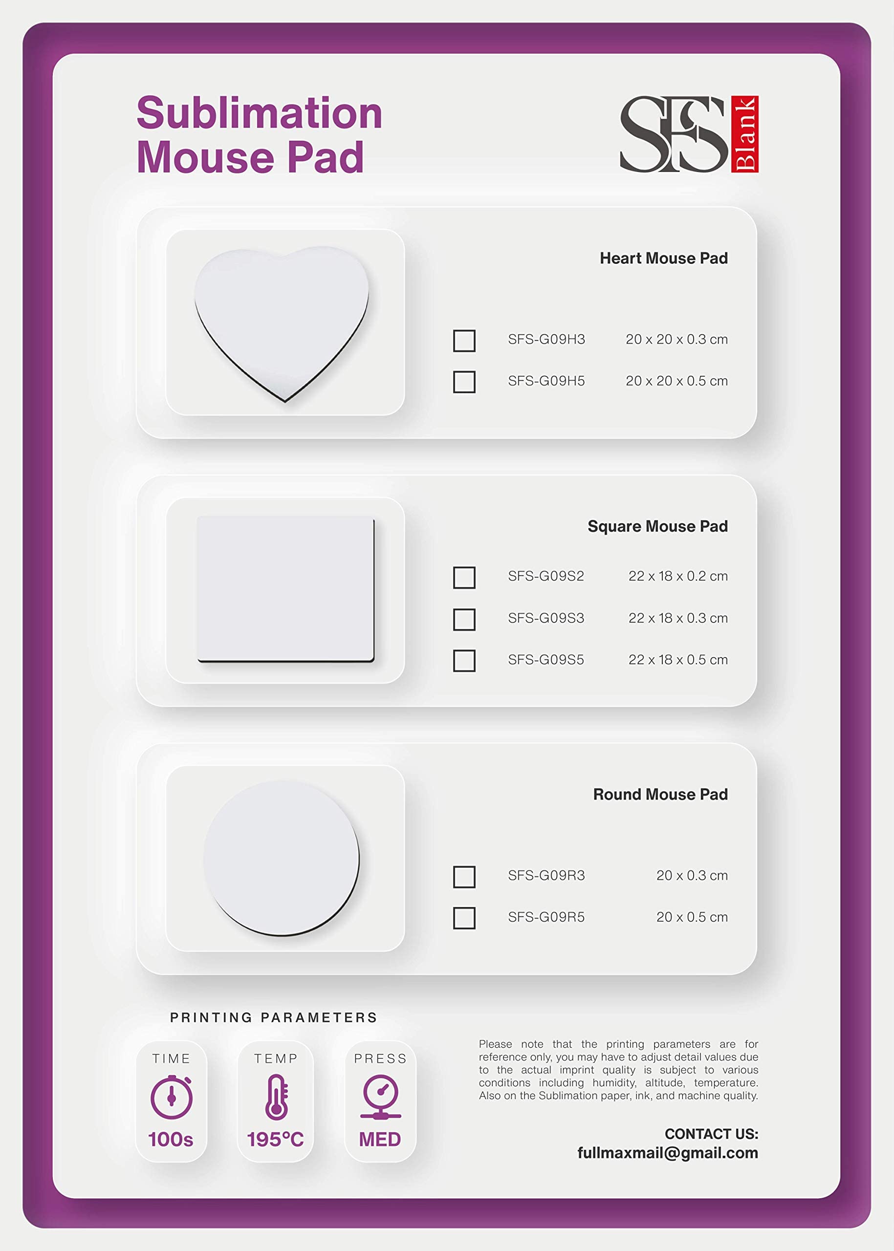 6-Pack Blank Square & Rectangular Sublimation Mouse Pads - 22x18x0.02cm Thin Rubber Base Fabric Surface for Heat Transfer - Perfect for Gaming, Office & Custom Photo Printing