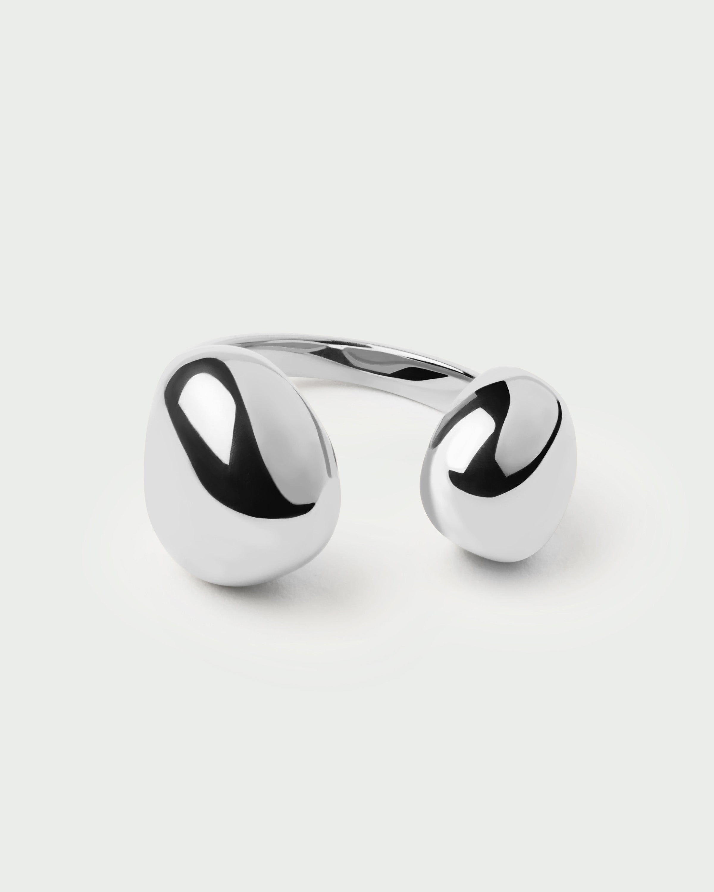 Stylish Gravity Silver Ring for Women - Elegant Adjustable Band for Everyday Wear | Perfect for Gifts, Parties & Special Occasions