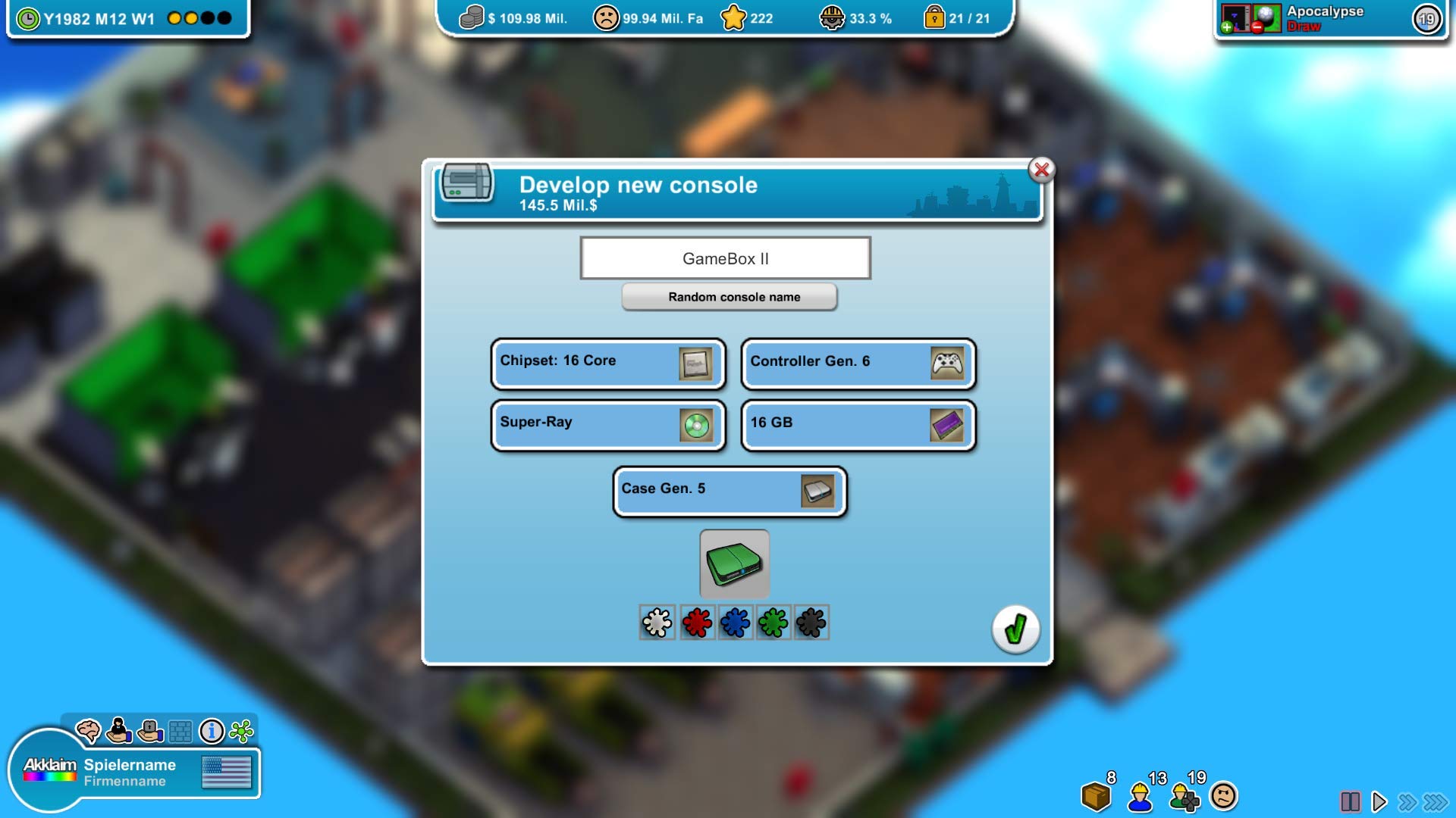 Mad Games Tycoon for Nintendo Switch - Business Simulation Game | Build & Manage Your Gaming Empire | Perfect for Aspiring Game Developers & Strategy Lovers