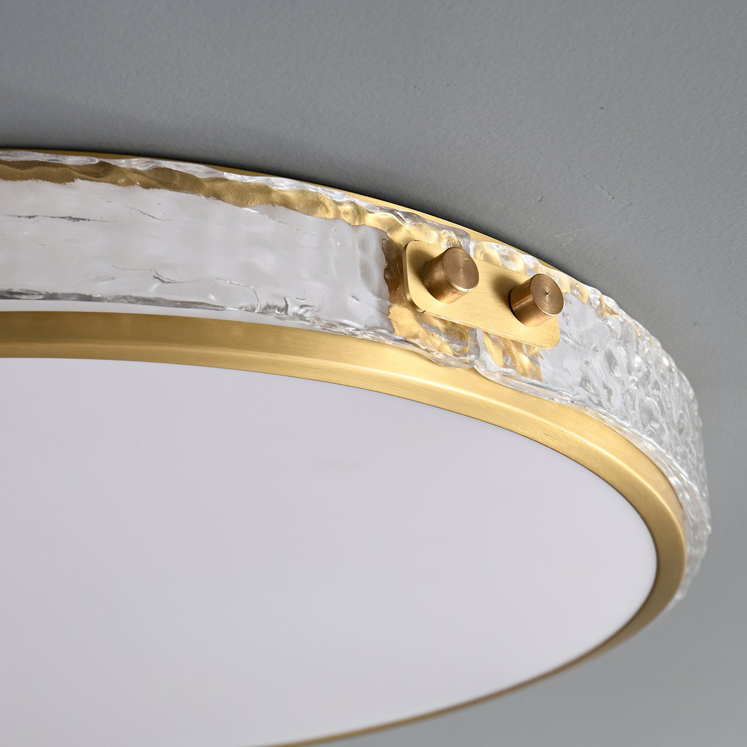 Luminara LED Ceiling Lamp - Modern Flush Mount Light Fixture for Bedroom, Living Room & Kitchen - Energy Efficient Dimmable Lighting for Home Decor