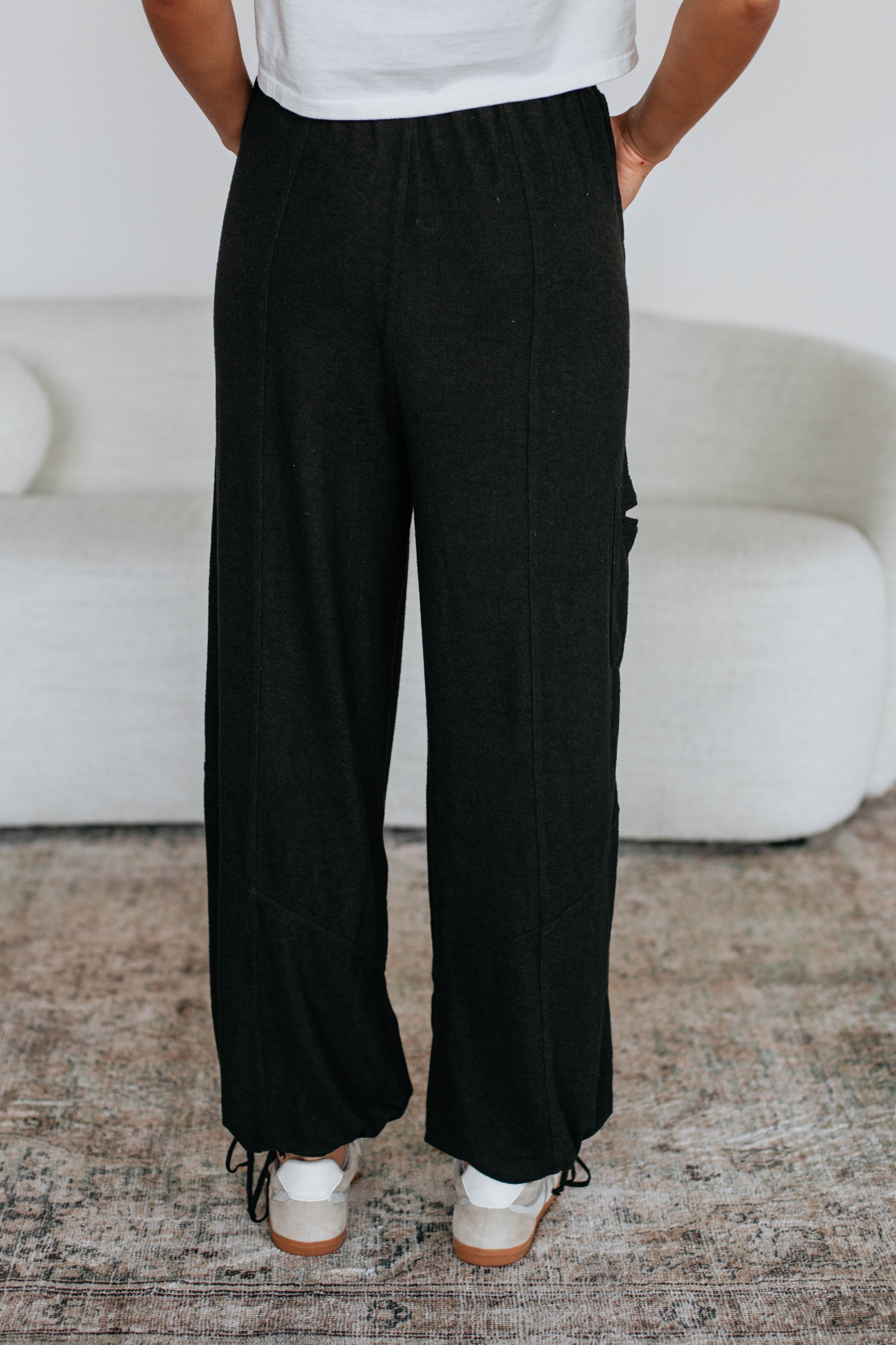 Bryden Lounge Joggers for Men - Soft Comfortable Black Sweatpants for Casual Wear, Home Relaxing & Gym Workouts