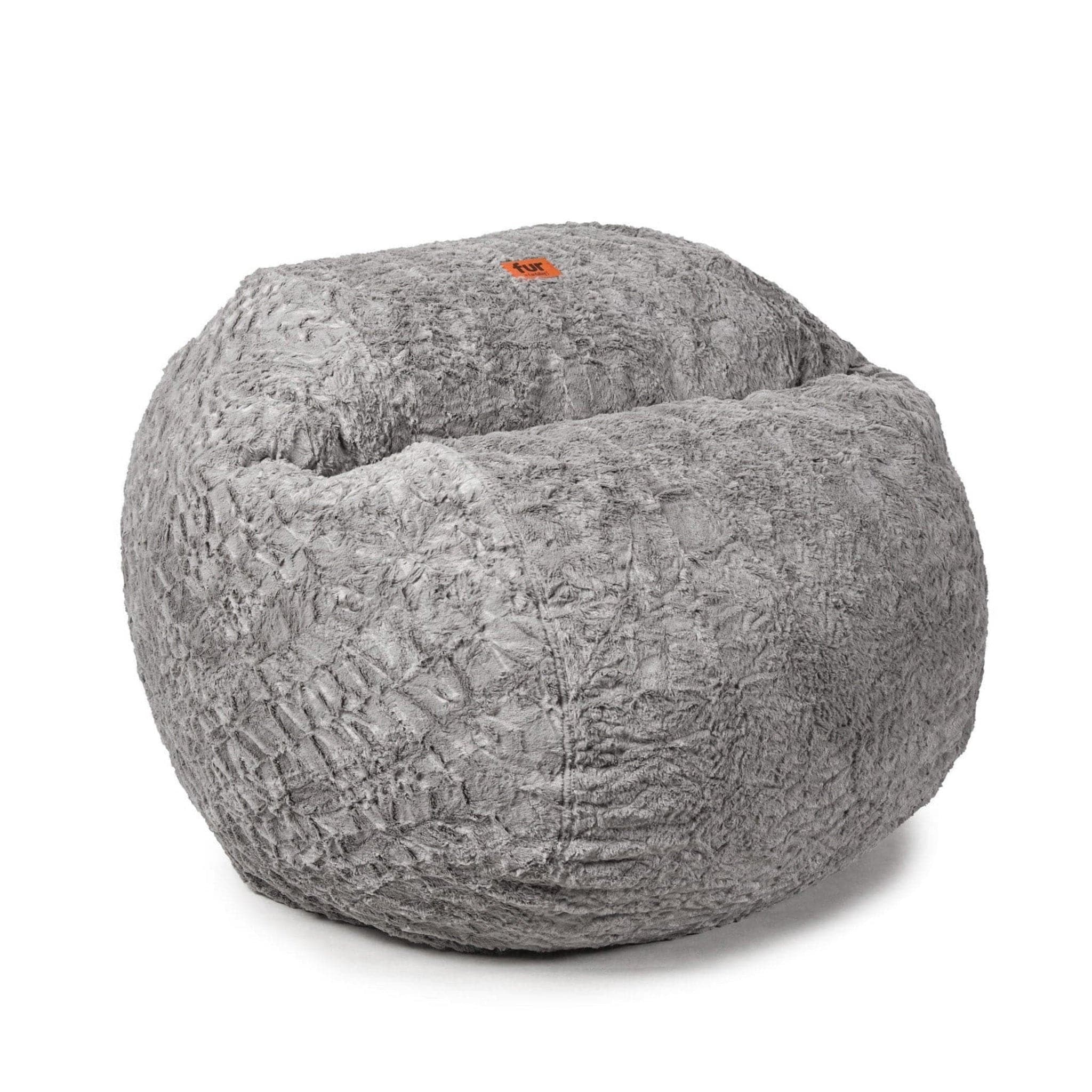 Premium Faux Fur Bean Bag Chair - Ultra Soft & Comfortable for Living Room, Bedroom, or Game Room - Perfect for Relaxing, Lounging & Gaming
