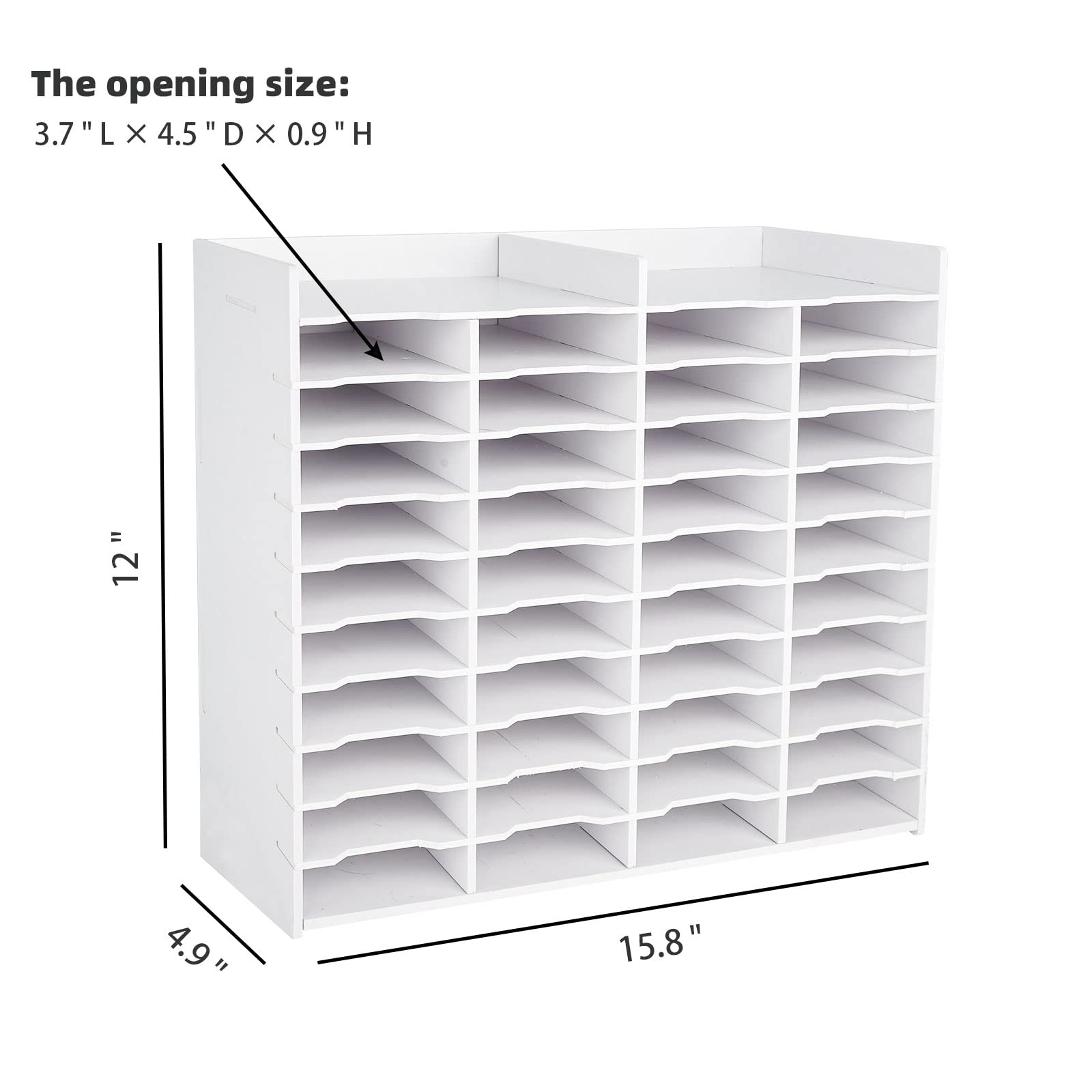 40 Grid Diamond Painting Tray Organizer with Drill Pen - Art Storage Rack for Large Canvas Projects