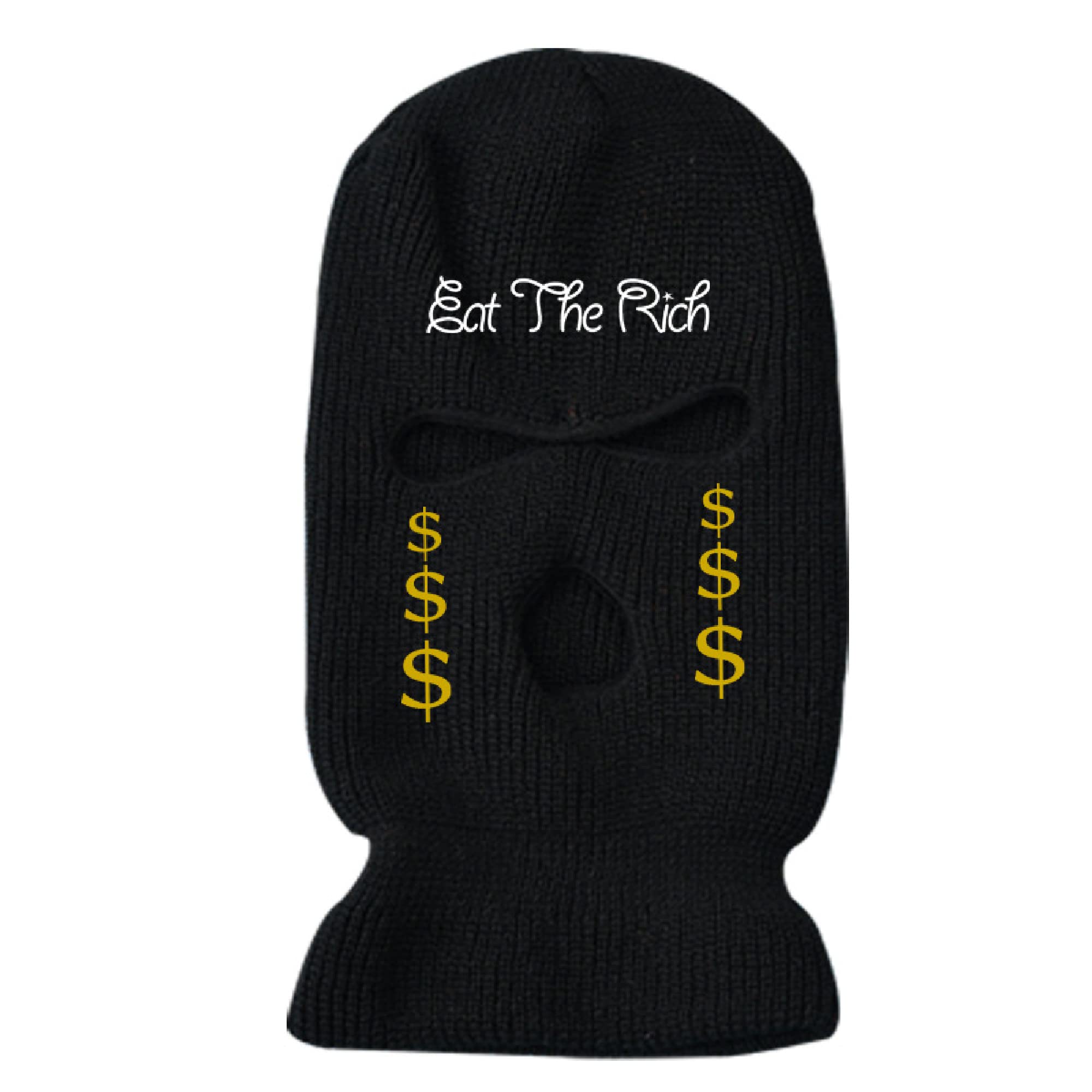 ISWMM 3-Hole Ski Mask - Wool Knit Balaclava for Men & Women - Warm Windproof Face Cover for Skiing, Snowboarding, Cycling & Outdoor Winter Sports