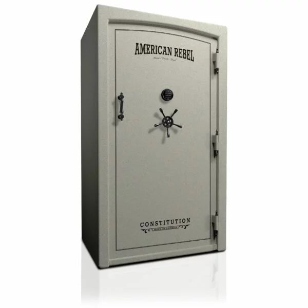 American Rebel CS50 Constitution 50 Gun Safe - Heavy Duty Fireproof Security Safe for Home & Office - Pistol & Rifle Storage with Digital Keypad - Perfect for Gun Owners, Collectors & Firearms Enthusiasts