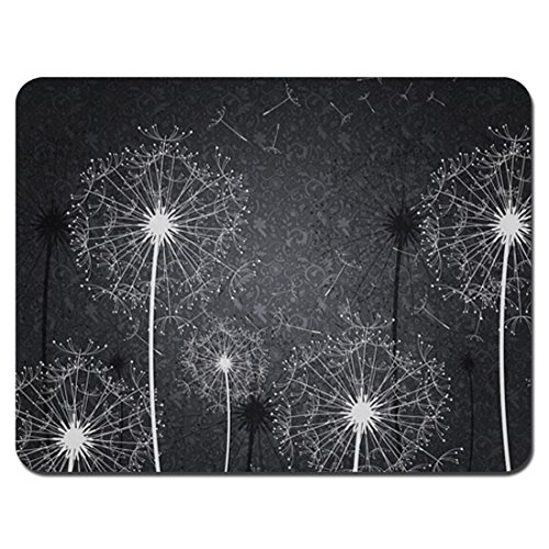 Black White Dandelion Design
